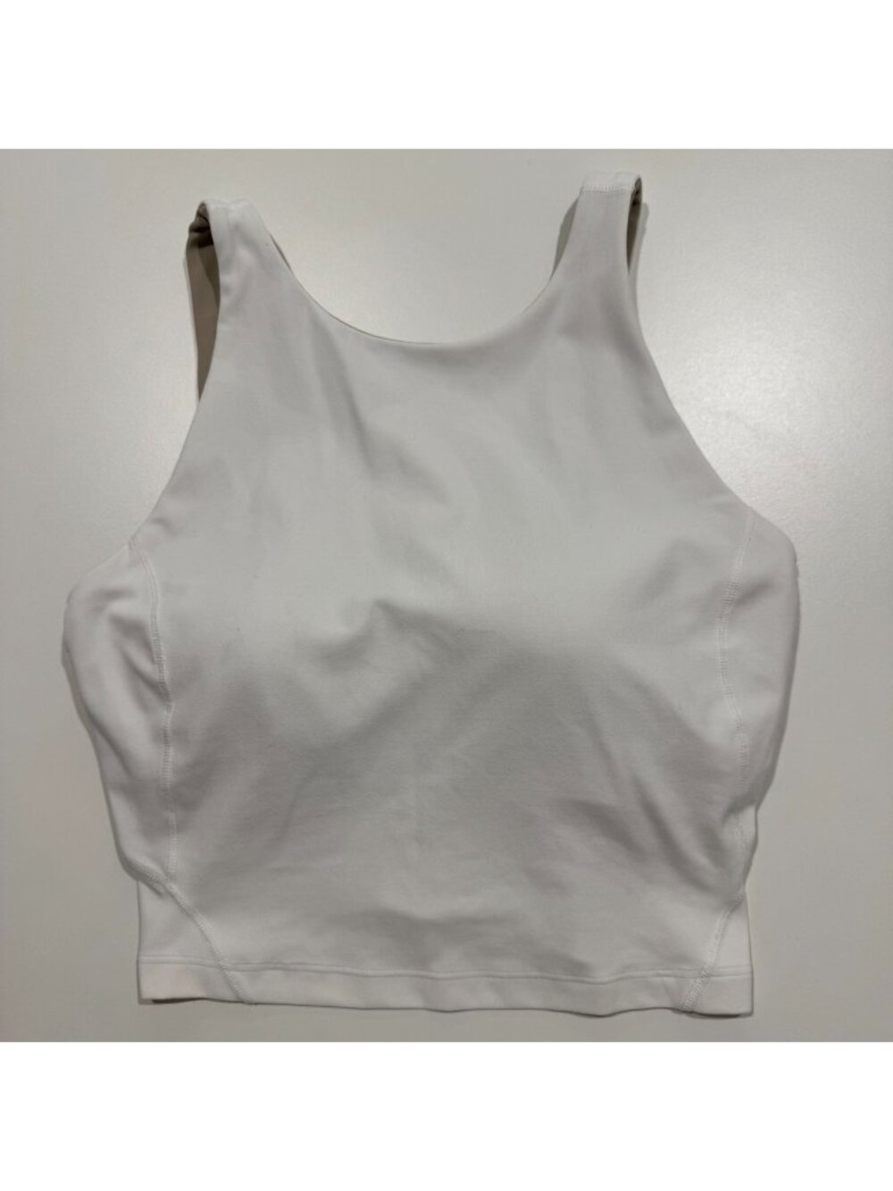 Lululemon Align High-Neck Tank Top White Size 4 EUC